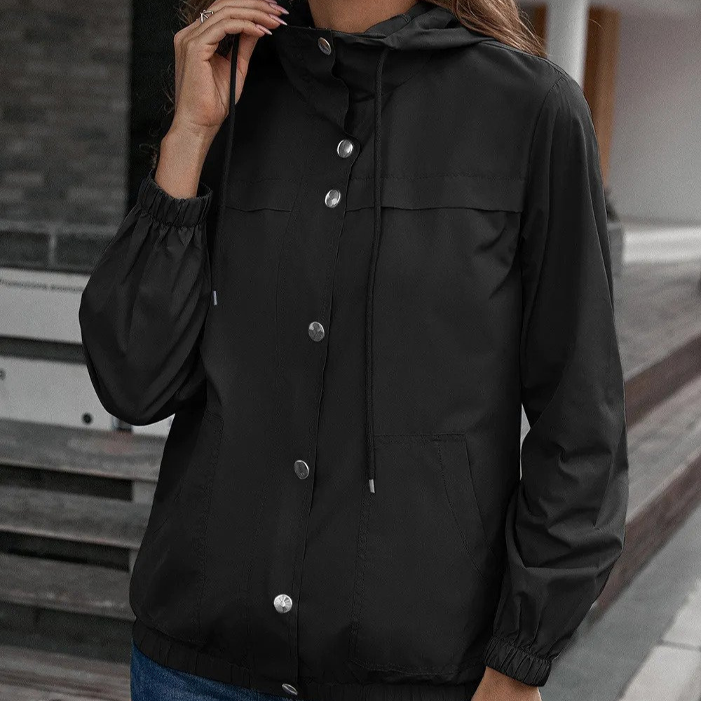 Damjacka Funktionell Lätt Polyester för Utomhusbruk-3