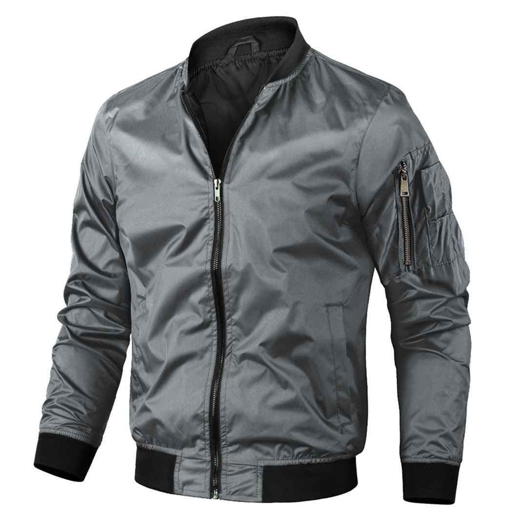 Variant image for Herrjacka Bomberjacka Modern Design Andningsbart Material-11