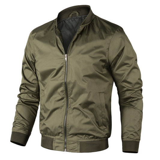 Herrjacka Bomberjacka Modern Design Andningsbart Material-1