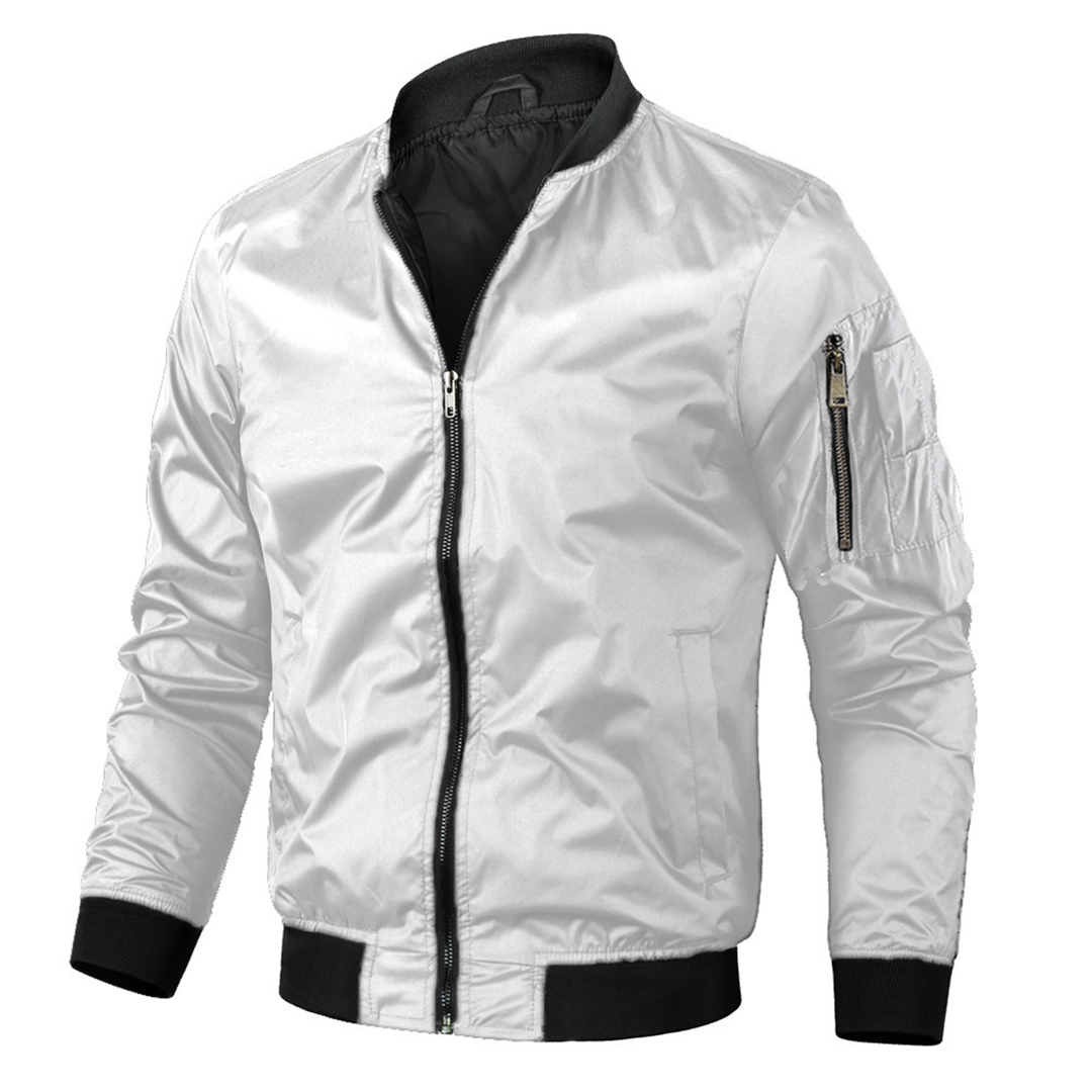 Variant image for Herrjacka Bomberjacka Modern Design Andningsbart Material-21