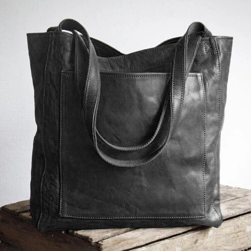 Stor Handväska Dam i Elegant Design - Hållbart och Vattenavvisande Material 3