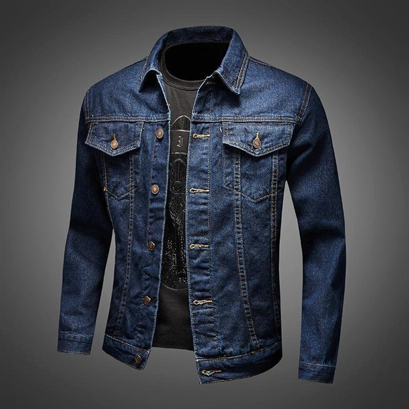 Variant image for Dam Denimjacka Tidlös Design Högkvalitativ Denim-1