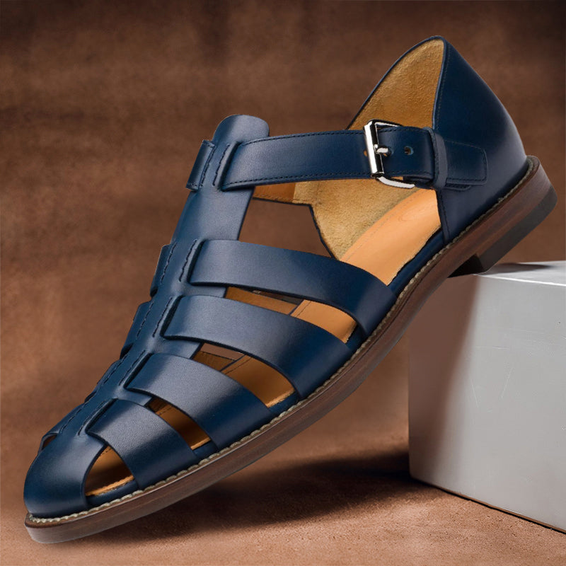 Variant image for Herr Sandaler Gladiatorstil Gummi Syntetiska Remmar-34