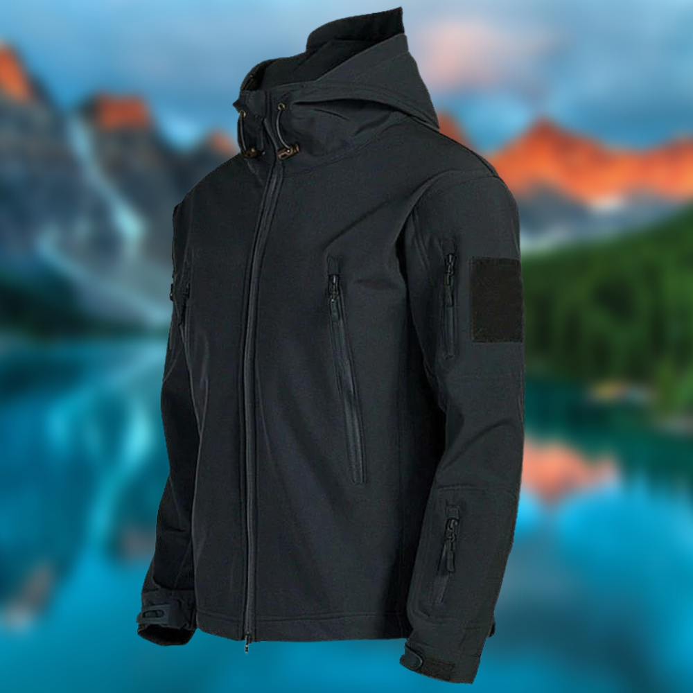 Variant image for Herrfunktionell Utomhusjacka med Huva Vattentålig Polyester-19