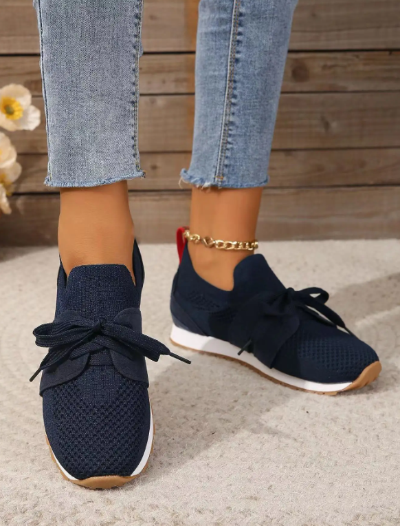 Dam Sneakers Ortopedisk Design Syntetisk för Bekväm Promenad-4
