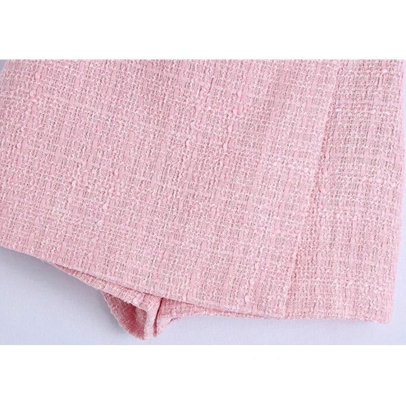 Dam Högmidjade Shorts Woven Material för Träning och Avkoppling-6