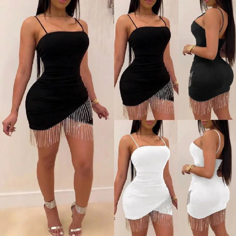 Kvinnors Mini Pencil Klänning Figurnära Polyester 4