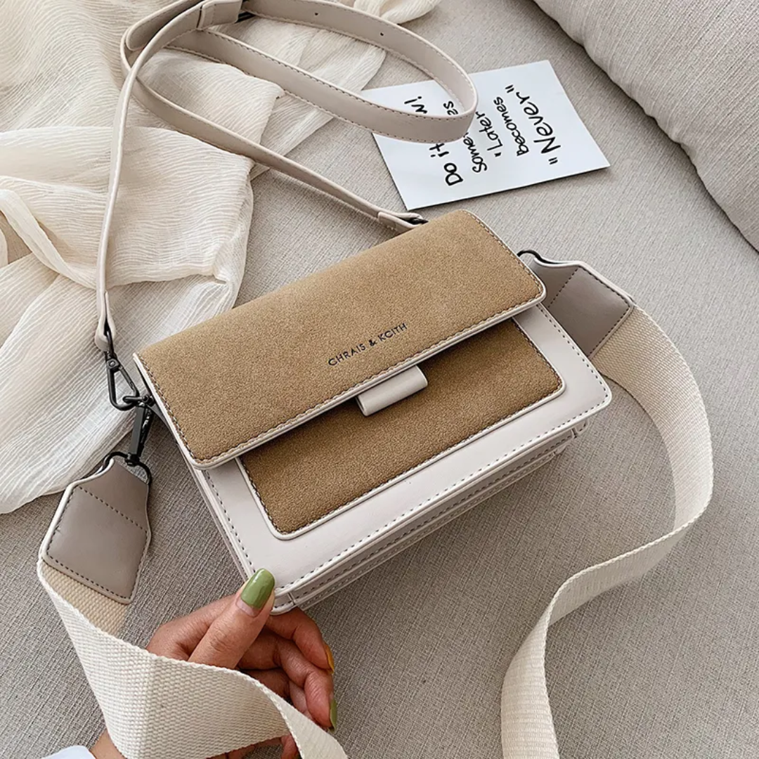 Damväska Crossbody Justerbar Rem Matt Syntetiskt Material-1