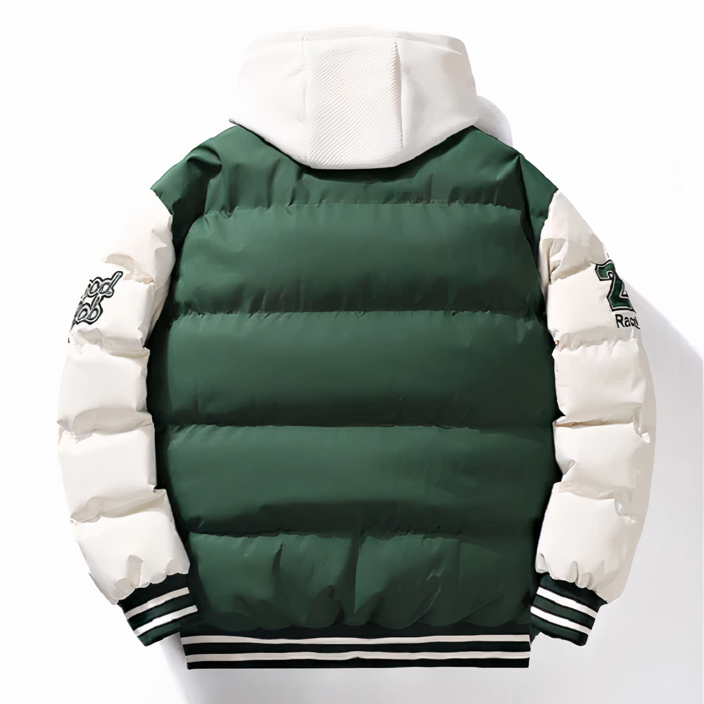 Pojkar Vinterjacka Sportig Design Vattenavvisande Material-5
