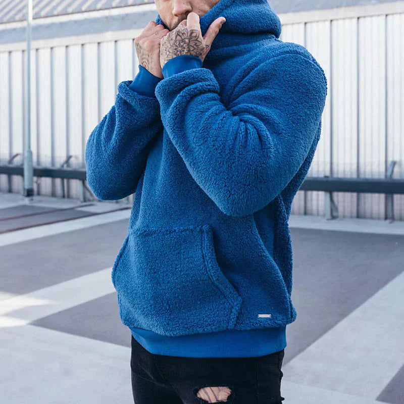 Variant image for Damer Hoodie Långärmad Plysch Avslappnad Passform-13
