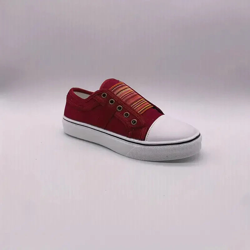 Kvinnors Sneakers Sportig Design PU Med Luftkuddar-3