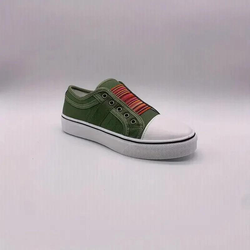 Kvinnors Sneakers Sportig Design PU Med Luftkuddar-5