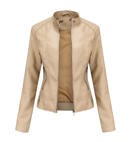 Damjacka Luftig Elegant Polyester Avslappnad Passform-3