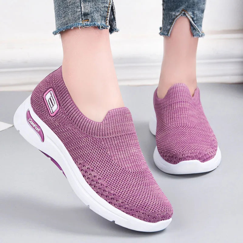 Herrskor Sneakers Ortopediska Andningsbart Material 4