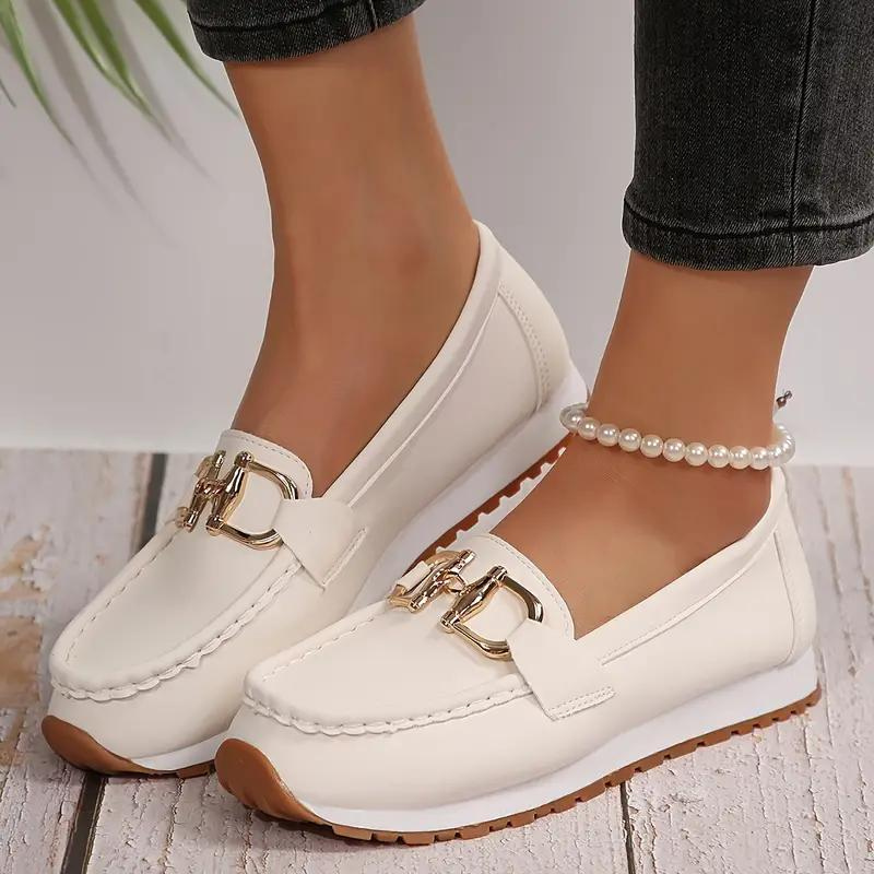 Dam Vandringssko Slip-On med Metallisk Spänne och Komfortabel Passform-6