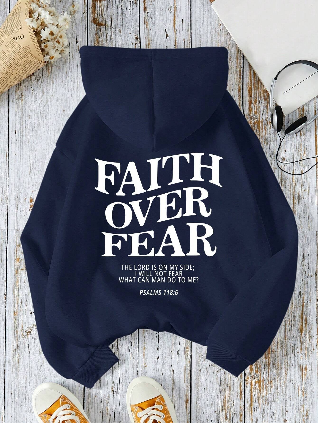 Variant image for Lång Hoodie Dam Avslappnad Polyester med Justerbar Huva-1
