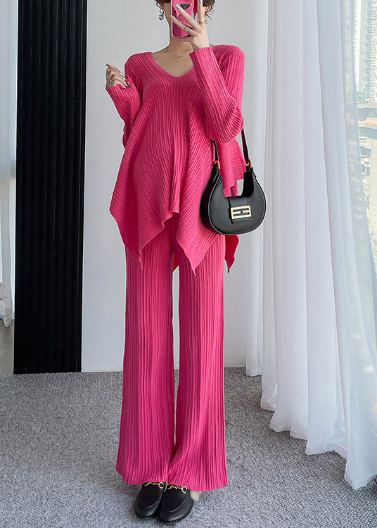 Dam Tvådelat Set Asymmetrisk Lapptäck Bomull-2