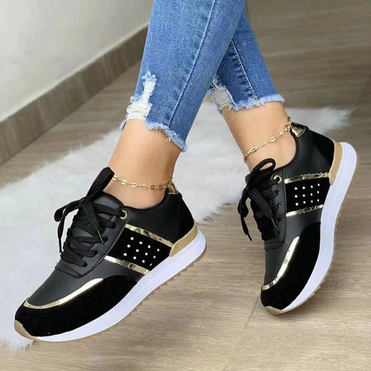 Kvinnors Sneakers Ortopediska Andningsbara Skor-1