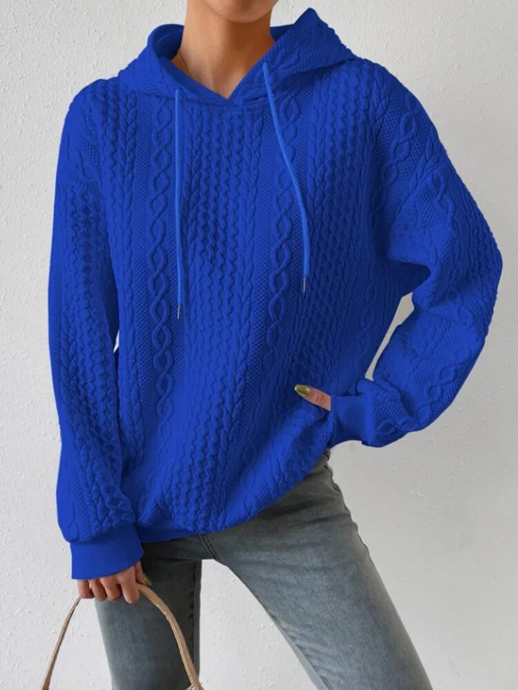 Variant image for Hoodie Herr Avslappnad Stil Blandat Material för Vinter-13