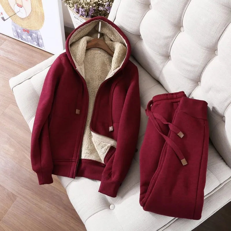 Variant image for Dam Sportuppsättning Fleece Monokrom-1