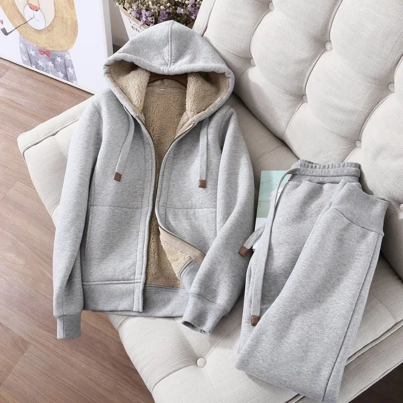 Variant image for Dam Sportuppsättning Fleece Monokrom-7