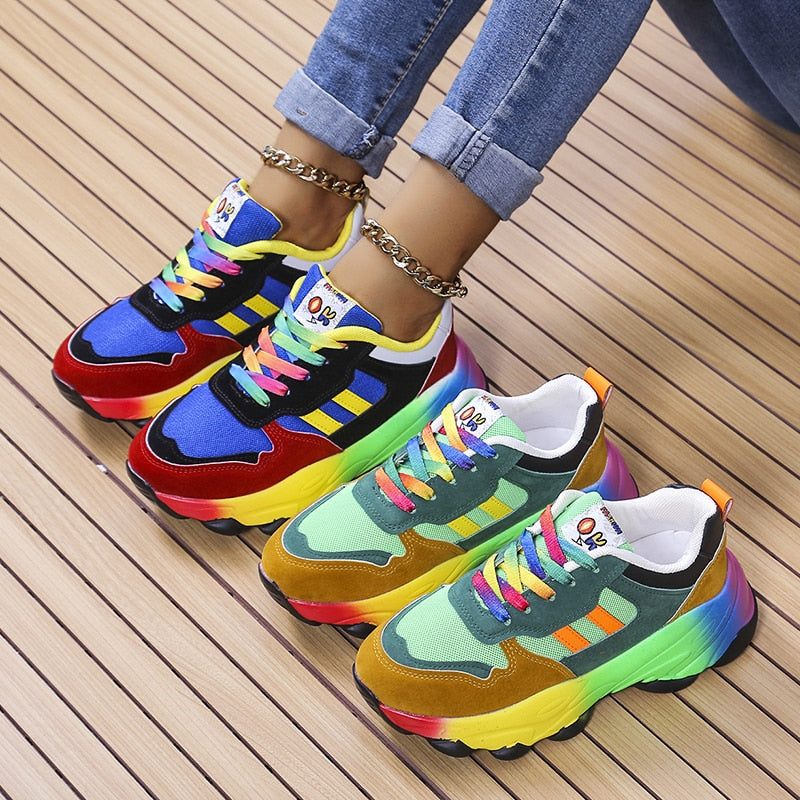 Herr Sneakers Bekväma Sportskor Andningsbart Syntetiskt Tyg-2