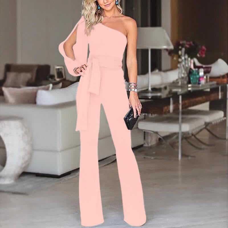 Dam Overall Elegant Design Mjuk Tyg för Bröllop och Formella Tillfällen-6