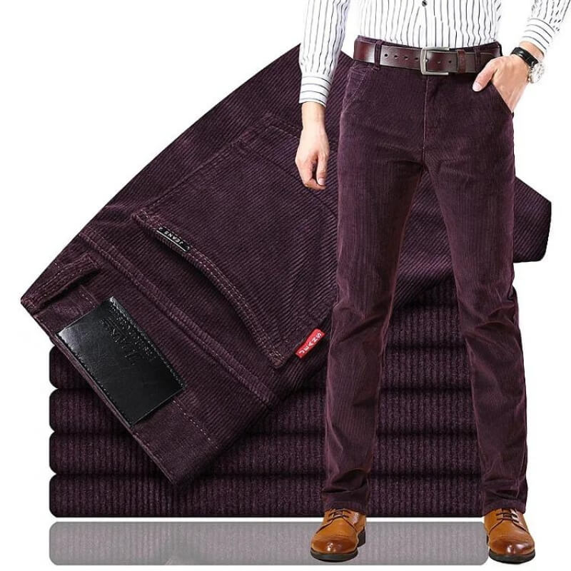 Variant image for Herr Jeans Klassiska Corduroy Traditionell Passform Högkvalitativt Sladdtyg-36