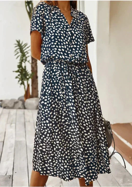 Variant image for Dam Sommarklänning Vintage Lätt Material för Midsommar och Bröllopsgäst-41
