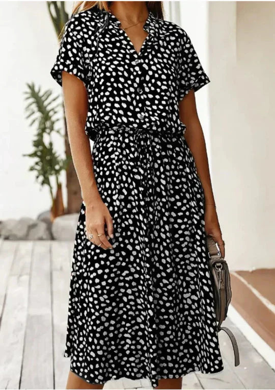 Variant image for Dam Sommarklänning Vintage Lätt Material för Midsommar och Bröllopsgäst-49
