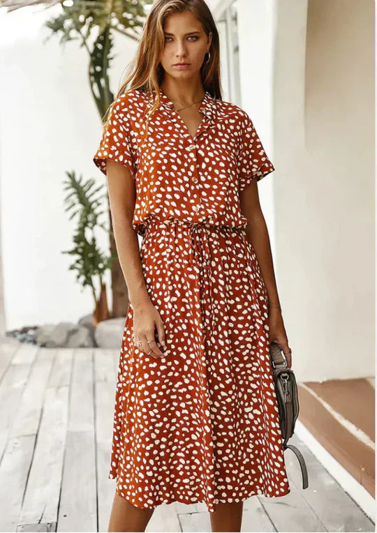 Variant image for Dam Sommarklänning Vintage Lätt Material för Midsommar och Bröllopsgäst-9