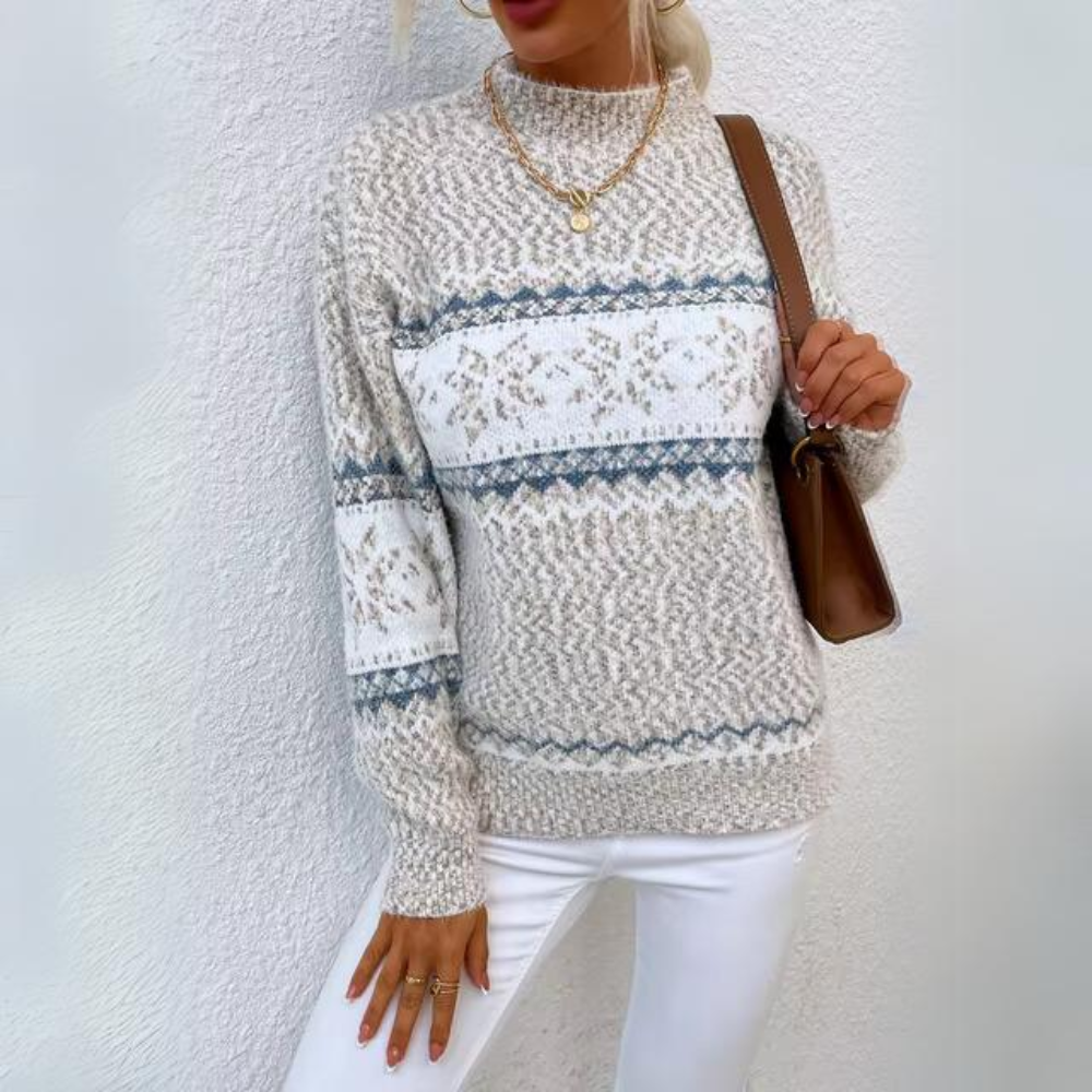 Variant image for Dam Tröja Modern Design Mjuk Tyg-13