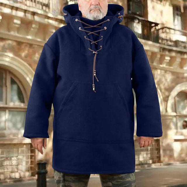 Variant image for Hoodie Män Med Huva Mjuk Fleece Vindavvisande Komfortabel Design-46