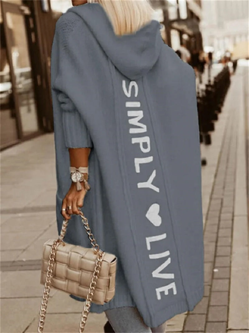 Variant image for Dam Lång Vinterjacka Vattentålig Polyester med Elegant Design-1
