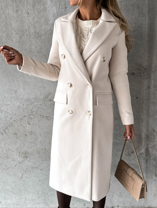 Kvinnors Blazer Modern Stil Högkvalitativt Tyg-1