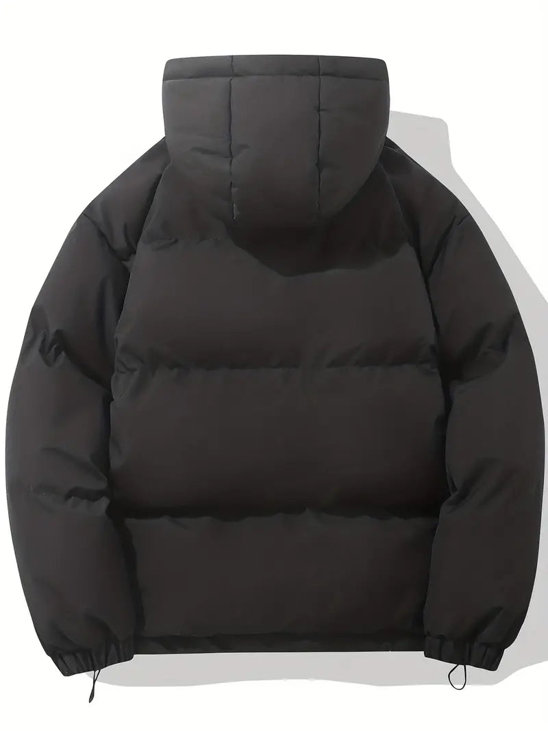 Dam Vinterjacka Med Huva Vattenavvisande Material Modern Passform 6