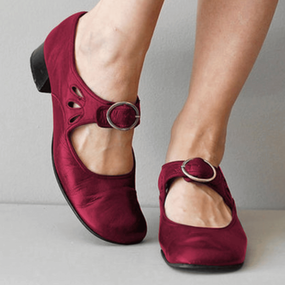 Herr Sandaler Ortopediska Läder med Gel Dämpning-3