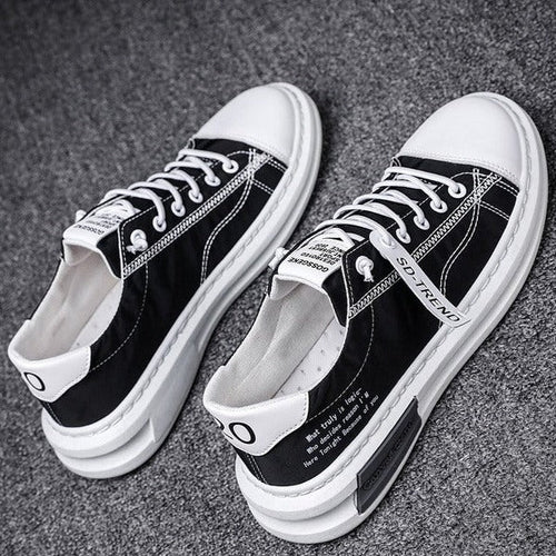 Herren Sneakers Avslappnad Stil Lätt Linne-1