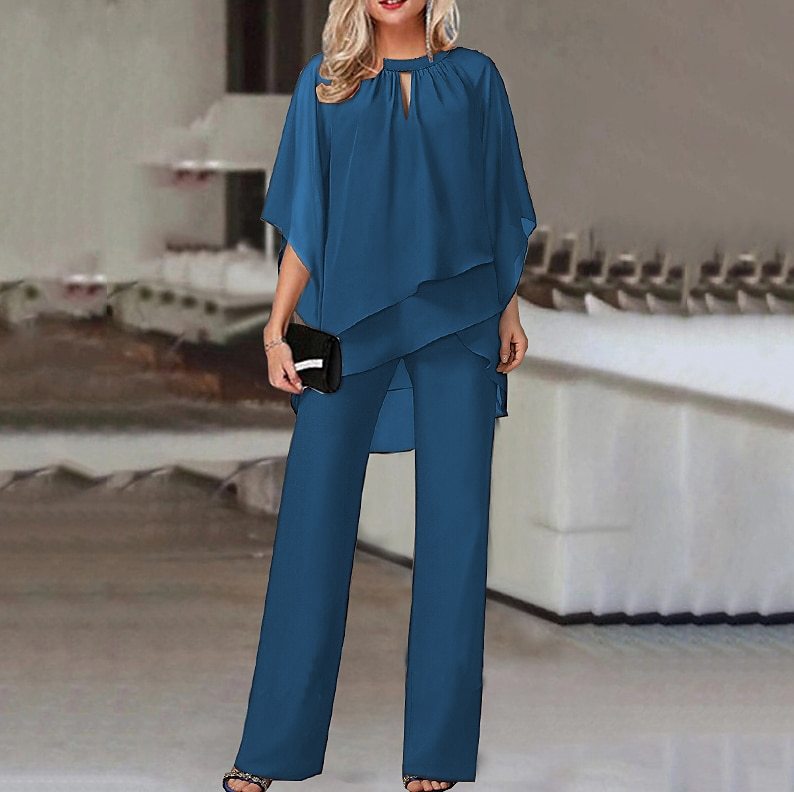 Glittrande Satin Set för Kvinnor – Elegant och Bekväm Passform för Fester och Speciella Tillfällen 6