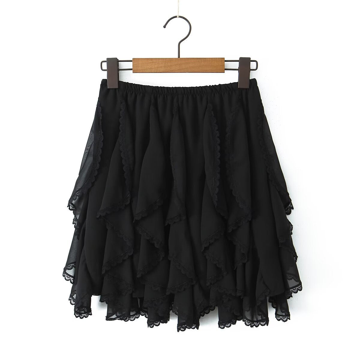 Variant image for Kvinna A-Line Kjol Tvåfärgad Polyester-4