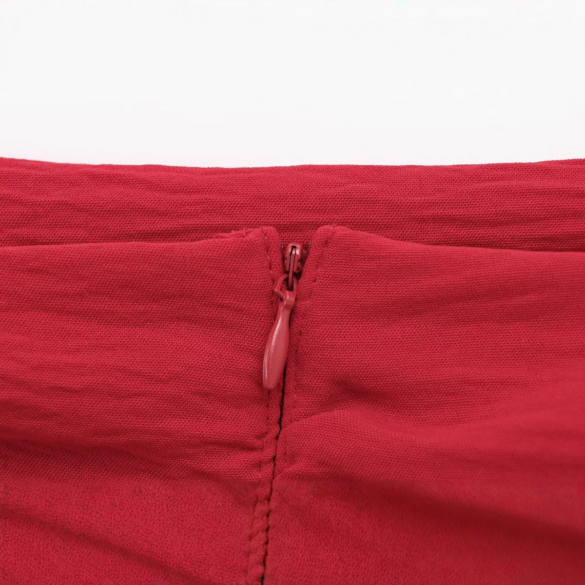 Dam Chiffongskjorta Långärmad Patchwork Luftig Stil-4