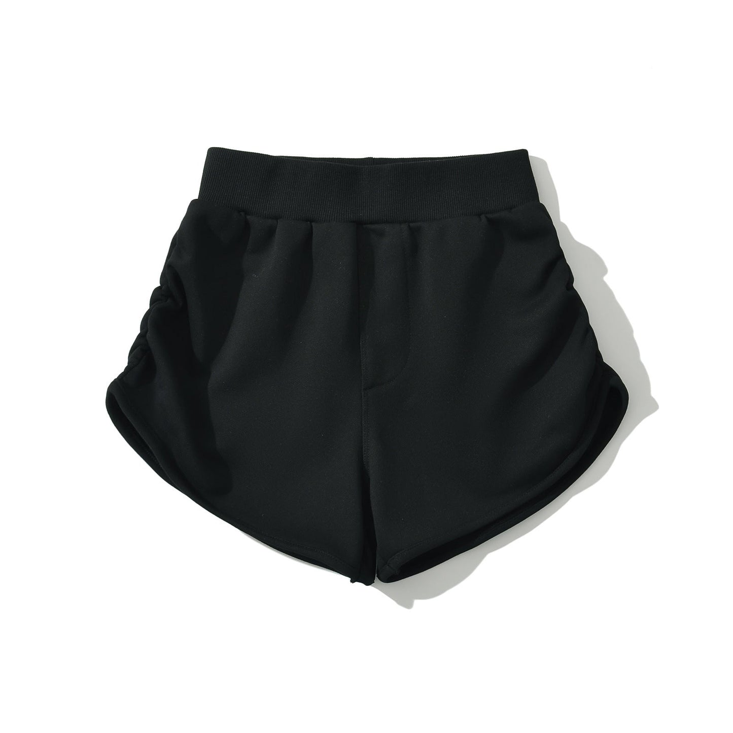 Kvinnors Fritidshorts Sportig Andningsbart Material Hög Midja 9