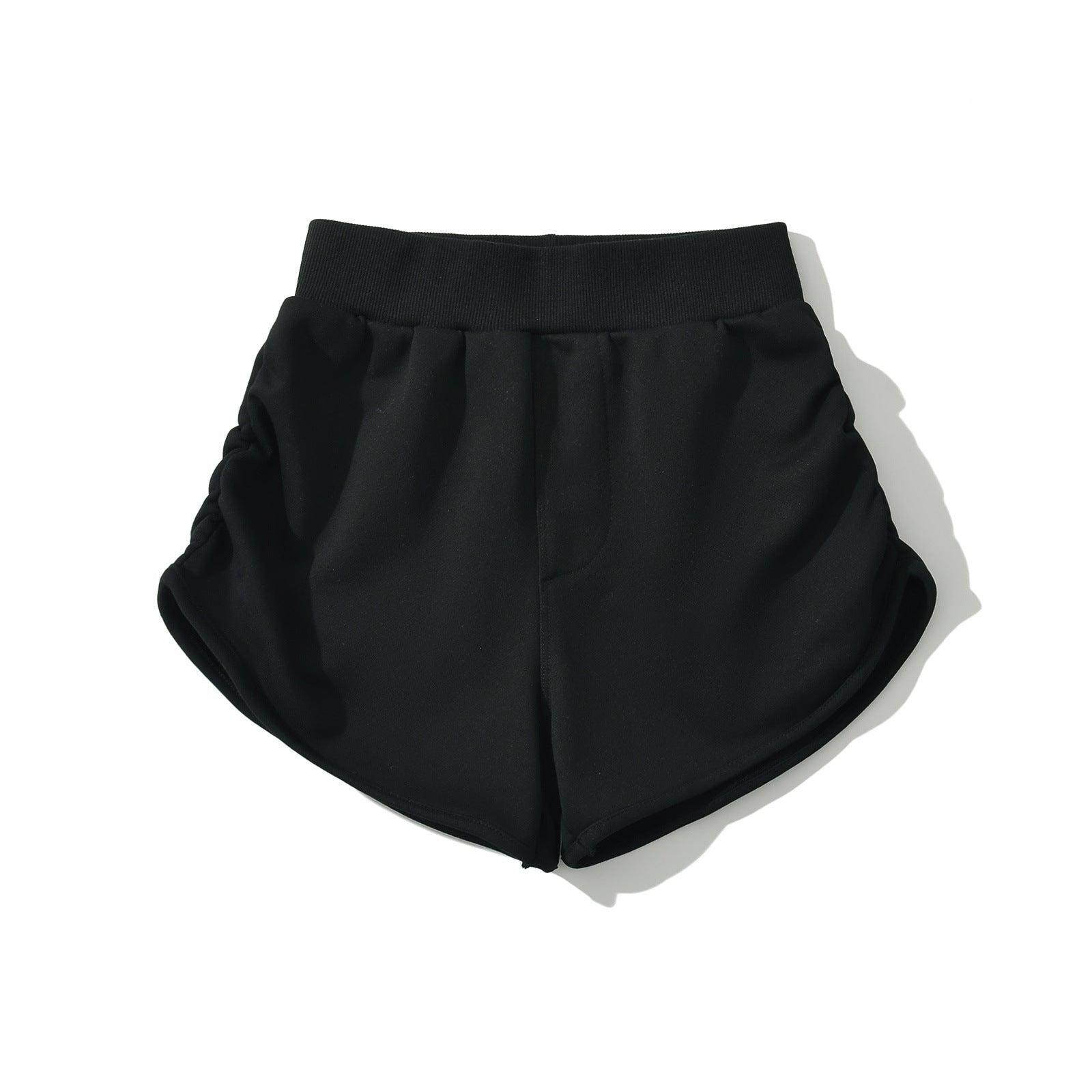 Kvinnors Fritidshorts Sportig Andningsbart Material Hög Midja 9
