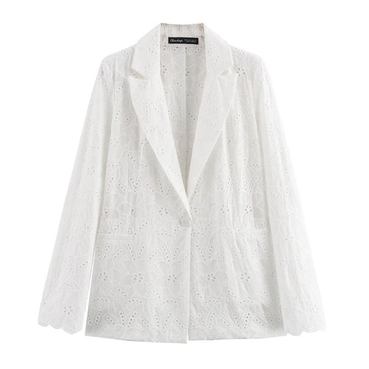 Kvinnors Fritidsdräkt Jacka och Shorts Satin-1