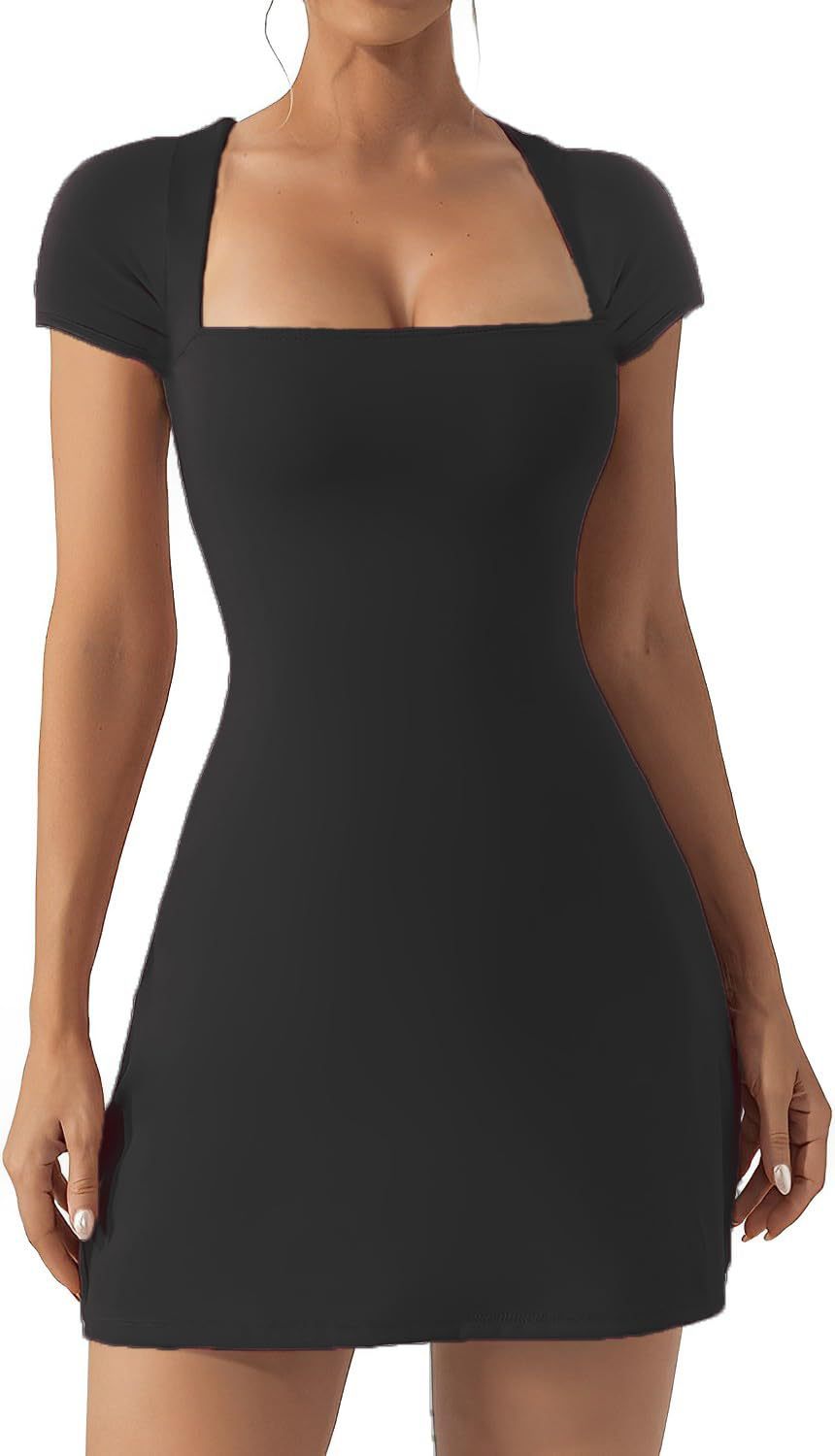 Variant image for Damklänning A-Line Midjelastisk Merceriserad Bomull-9