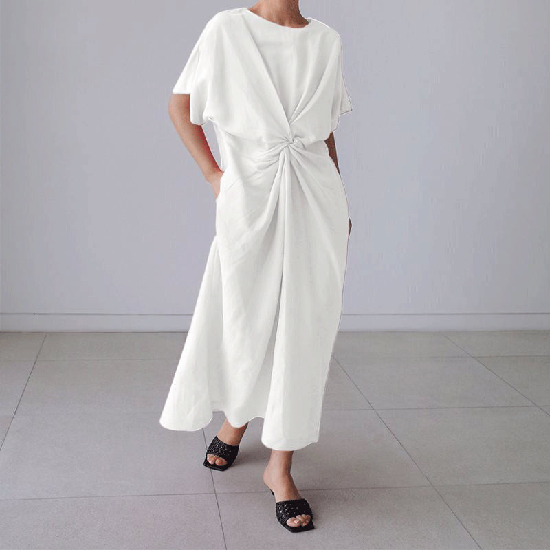 Variant image for Dam Kjol Asymmetrisk Lös Snitt Bomull-9