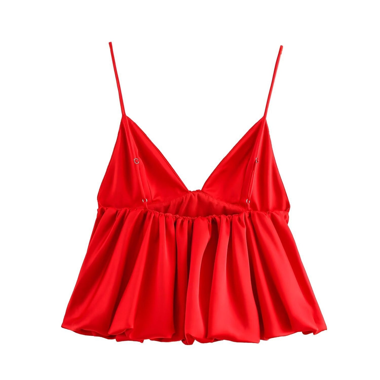 Dam Blommaklänning Monokrom Polyester-4