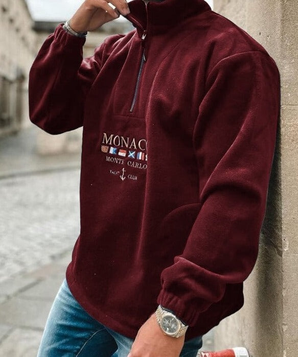 Herr Tröja Tidlös Design Högkvalitativt Material 7