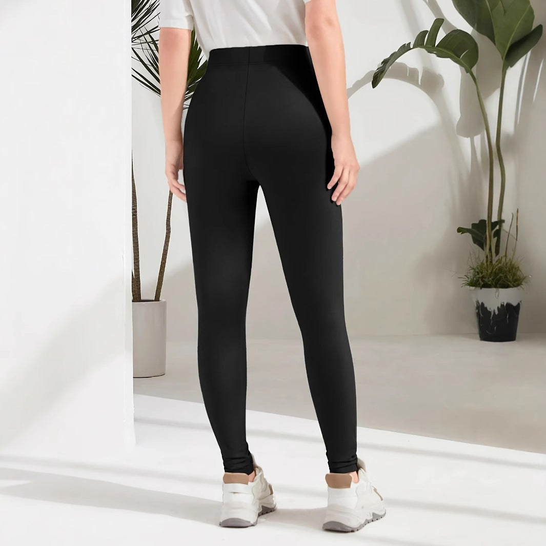 Kvinnor Sport Leggings Hög Midja Andningsbart Material 3