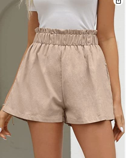 Dam Avslappningsshorts Casual Mjuk Tyg 5